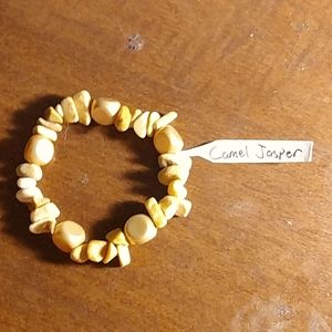 Genuine Gemstone stretch bracelet